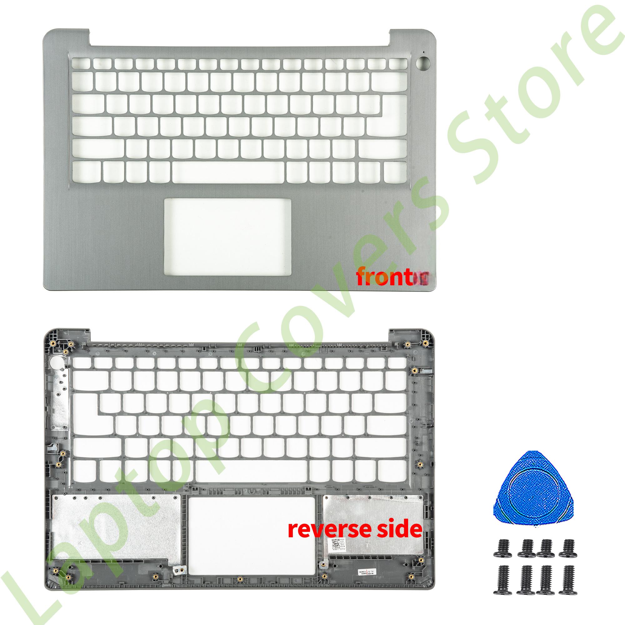 Case For Ideapad 3 15ALC6 15ADA6 3-15ITL6 Back Cover Bezel Palmrest Bottom case Touchpad Parts Silver color Replacement: ROSE RED