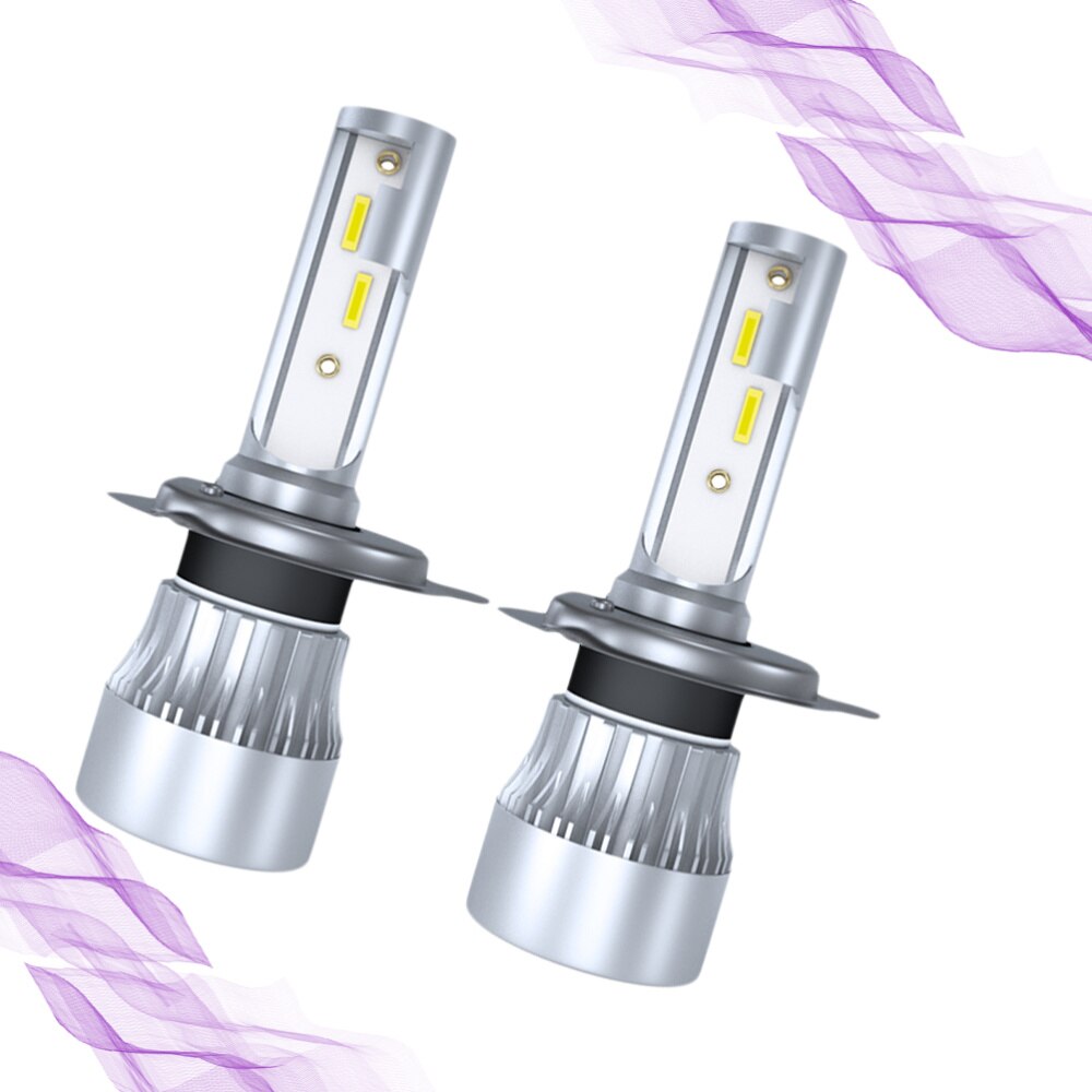 1 Paar Utility H1 Led Koplamp Lamp 60W 9-36V 6000LM Led Dimlicht geïntegreerde Mistlamp