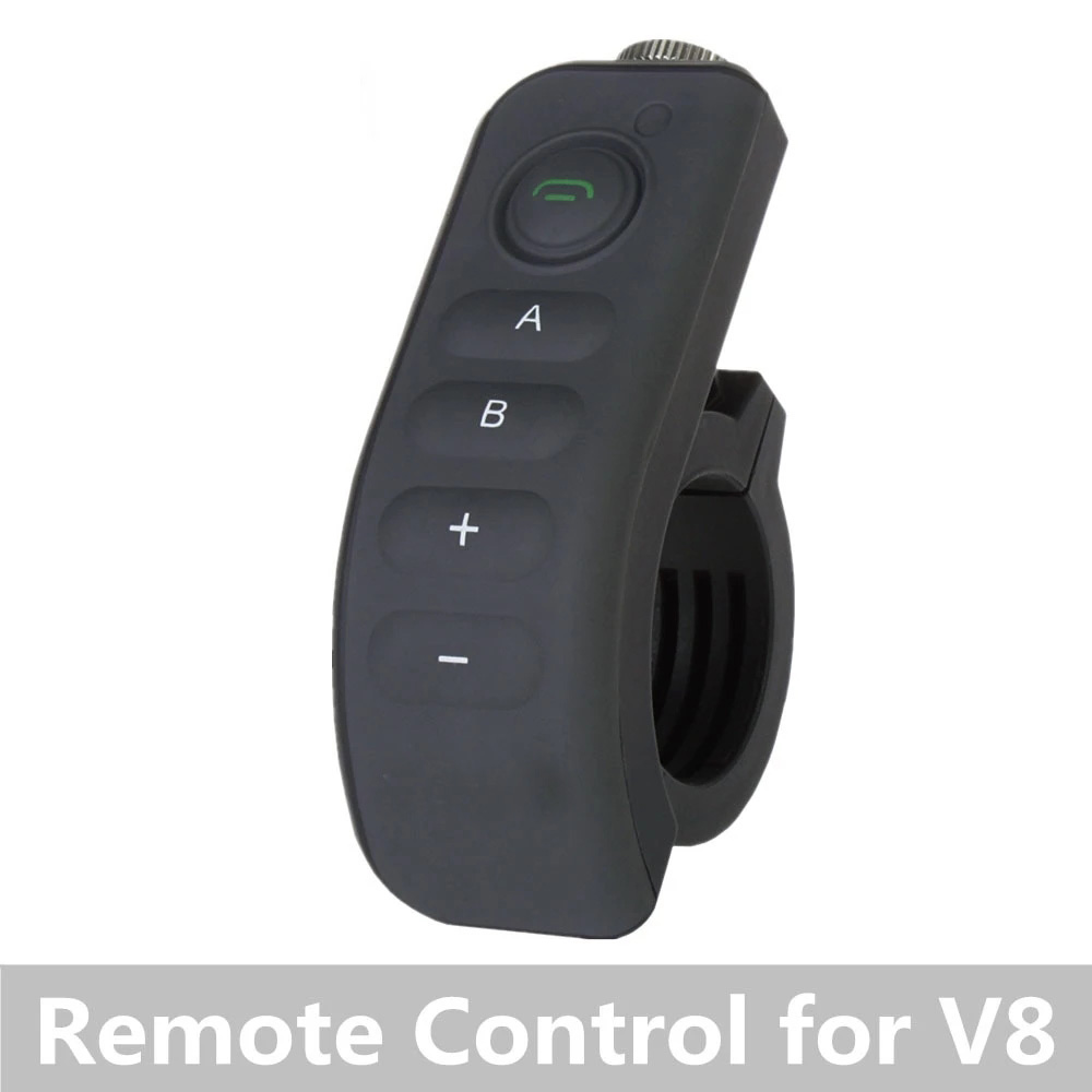 V8 Stuur Afstandsbediening Geschikt Voor V8 Motorfiets Bluetooth Interphone Headset Helm Intercom Handvat Remote