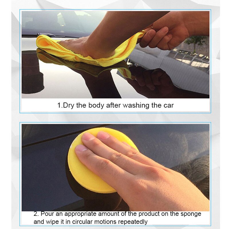 Waterproof and Antifouling Wax Paste Cleaner and Protector Wax for Car NJ88