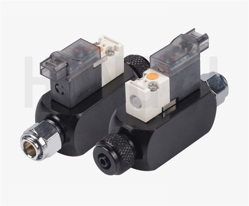 WYIN 1 stück Aquarium neue magnetventil CO2 magnetische ventil elektromagnetische 110 v 220 v einzigen kopf doppel kopf 6 farben