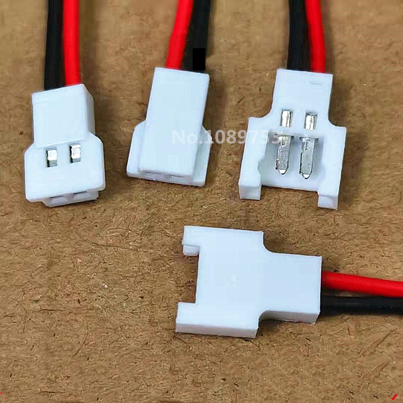 10 stk 51005 51006 mx 2.0mm tonehøyde 2p 3p 4p antenne-dokking mannlig og kvinnelig dokking batterilading kabel tilkobling  ul1007 26 awg