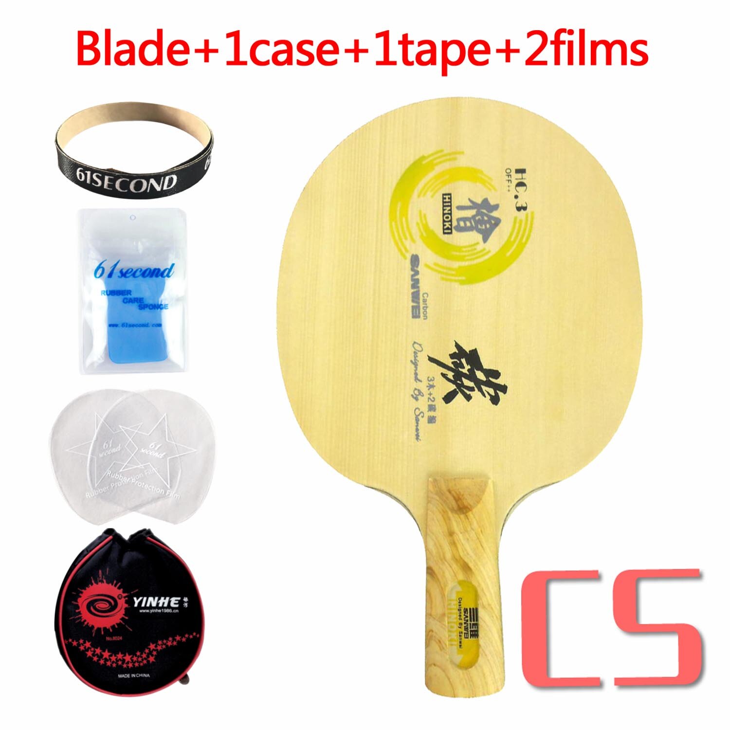 Sanwei HC.3 HC 3 HC-3 HC-3S HC3S Table Tennis PingPong Blade