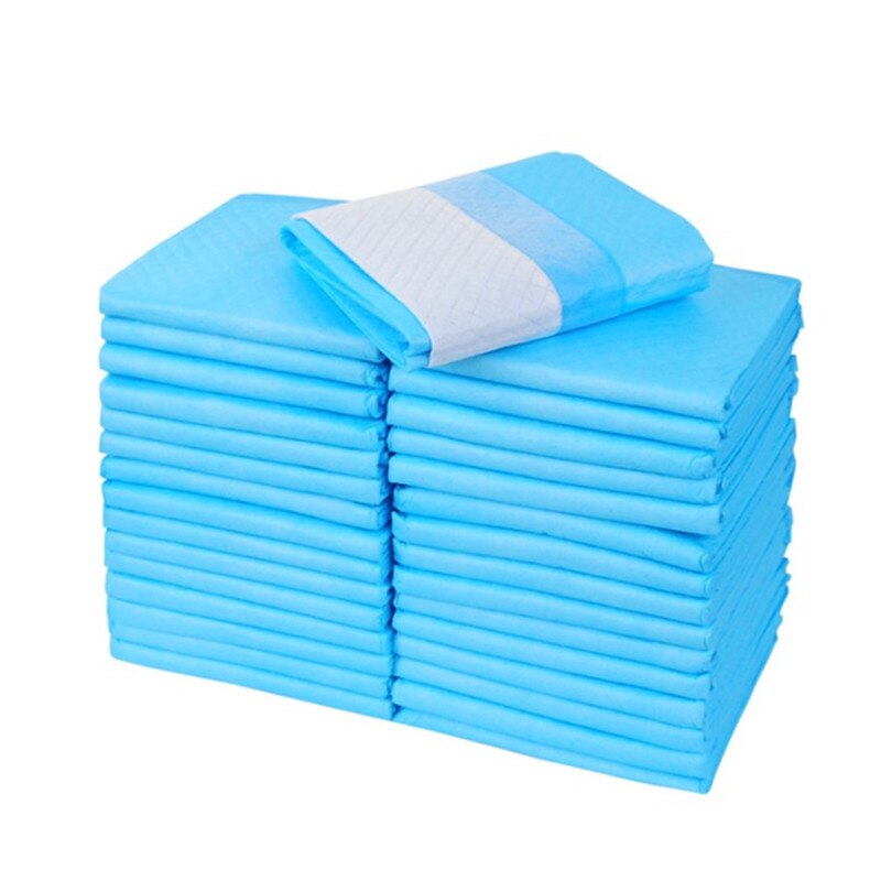 100 Pcs 33 X 45cm Poop Scooper Diaper Changing Mat Pad Paper for Absorbent Waterproof Disposable Cleaning Supplies Dog Toilet: Default Title