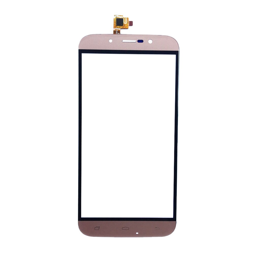 Pantalla táctil de cristal de 5,5 pulgadas para UMI ROME, Panel digitalizador de pantalla táctil para UMI ROME X, herramientas de vidrio frontal adhesivo: RoseGold No Tools