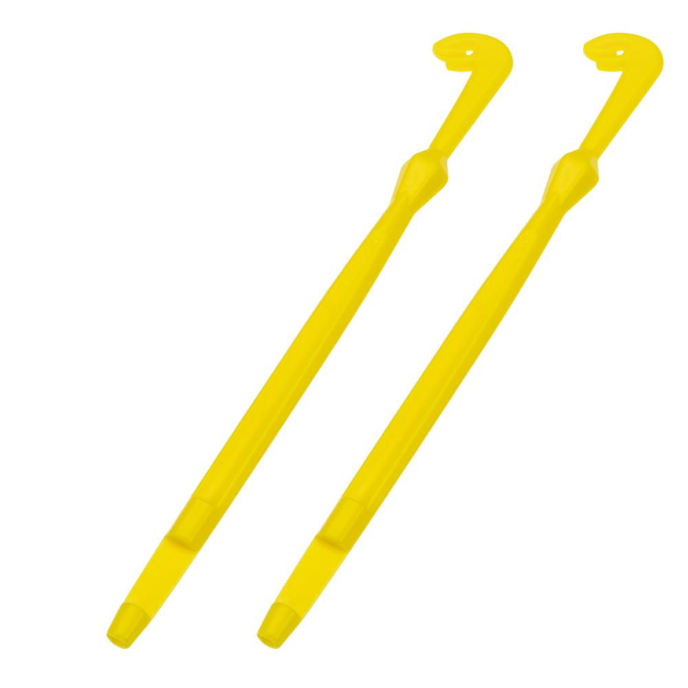 2pcs Plastic Easy Hook Loop Tyer for Fly Fishing Hook Tools Disgorger Tool Tie Fast Knot Tying Tool Line Tier Kit