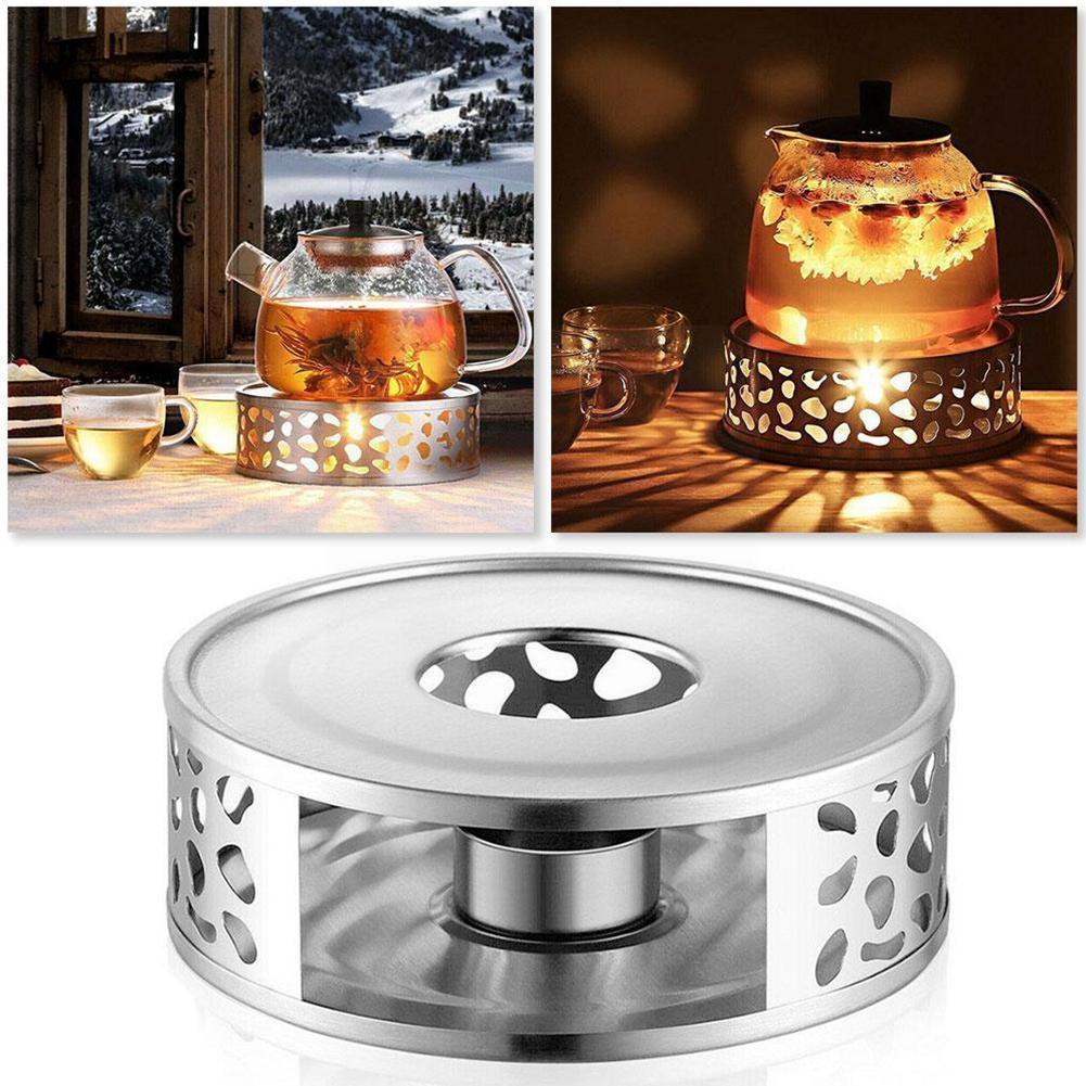 Portable Warmer Tea Holder Durable Steel Candle Warmer Holder Warmer Coffee Base Heating Light Tea Teapot Trivets O1H1 N1D8