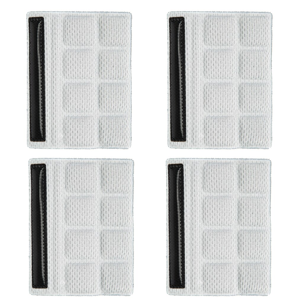 Helm Kin Pads Foam Pads Set Kinband Padding Vervangingen Universele Nylon Voor Cycling Bike Motorhelm: Grey 4pcs