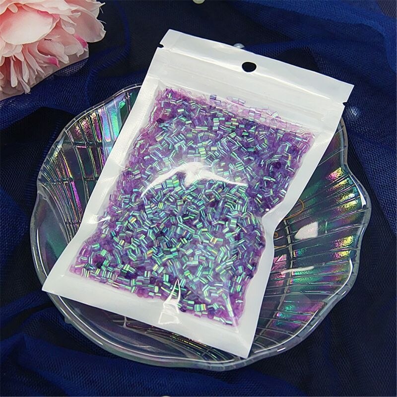 Bolas de Slime Sound Sprinkles para masa viscosa, suministros de masa viscosa, accesorios de colgantes para lodo esponjoso, arcilla, 10g por paquete: Púrpura