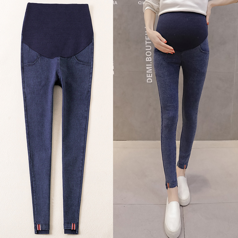 Envsoll gravide bukser jeans til graviditet tøj bukser gravide kvinder bærer leggings strench gravid jeans premama