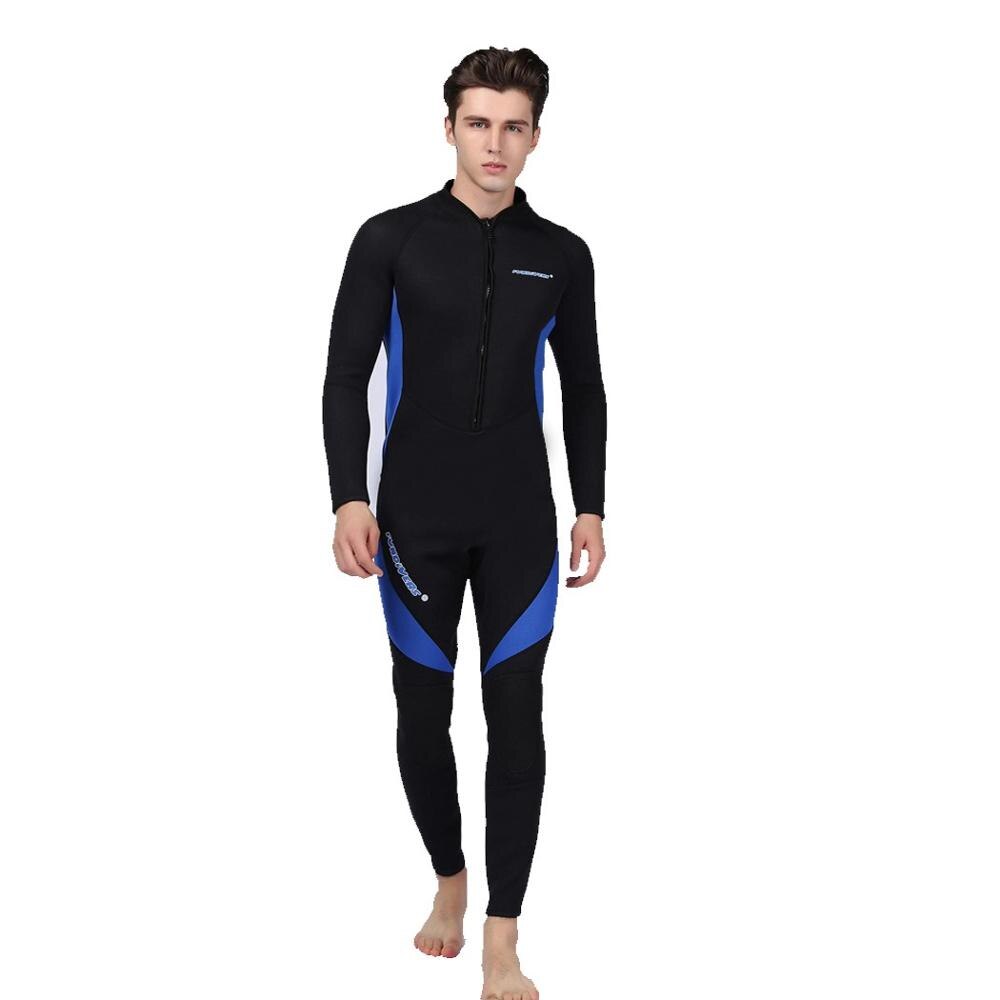 1PC Men Diving Suit Full Body Scuba Wetsuit Surf Swimming Long Sleeve Wetsuit Men Women Surfing Wet Suit Full Bodysuit Soft