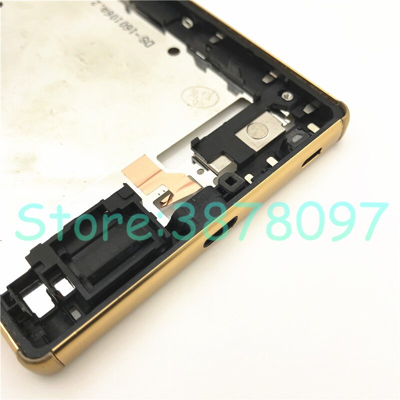 Original For Sony Xperia Z5 Premium Z5 Plus Z5p E6853 E6883 E6833 Middle Frame Front Faceplate Bezel Housing+battery case cover