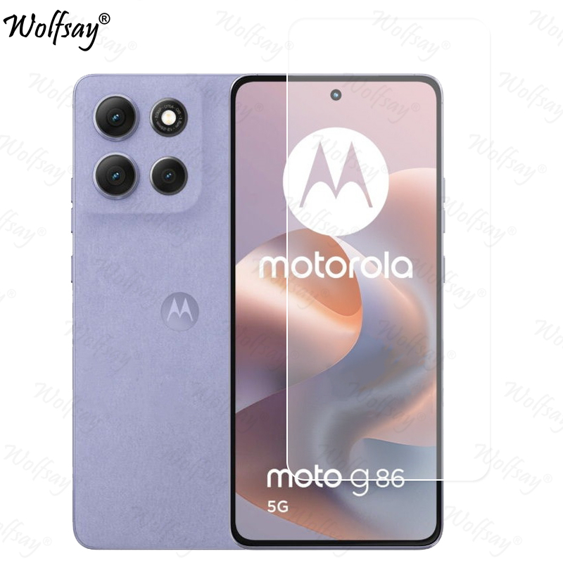 Camera Lens Protector For Motorola Moto G86 Screen Protector Tempered Glass For Moto G86 5G Glass For Moto G86 Glass 6.67 inch