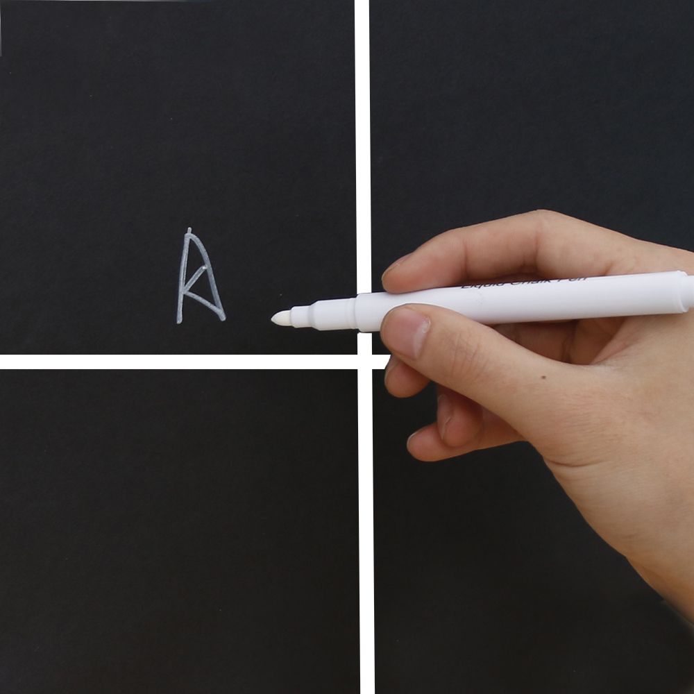 Witte Vloeistof Krijt Pen Marker Voor Ramen Schoolbord Schoolbord Comfortabel Voelen Glad Schrijven Voor Schoolbord