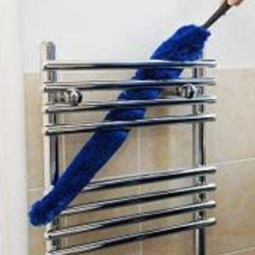 Removable And Washable Telescopic Dust Cleaner Dust Collector Long Handle Flexible Microfiber Duster Household Cleaning Brush