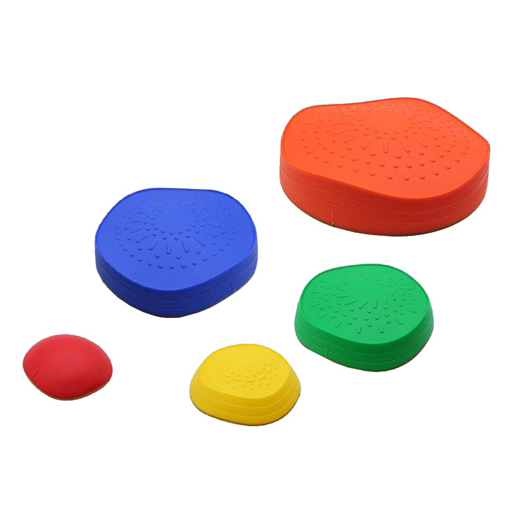 River Stepping Stones Outdoor Games for Kids Play Sensory Balance Toys Fun Children Motor Skill Activity