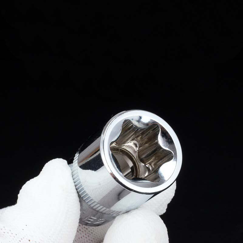 14 sztuk 1/4 "3/8" 1/2 "Torx gwiazda zestaw gniazd Femal E typ gniazdo klucza dynamometrycznego klucz głowy otworzyć E4 E5 E6 E7 E8 E10 E12 E14 E16 E18 E20 E24 narzędzia samochodowe