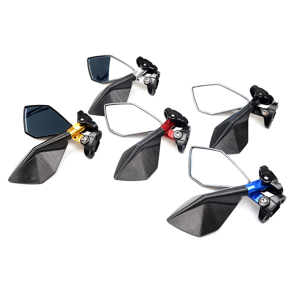 Motorfiets Spiegels Accessoires Rear View Side Spiegel voor KAWASAKI ZX6R ZX7R ZX9R ZX12R ZZR 400 ZX10R NINJA 300 YZF R1 r3 R6 FZ6