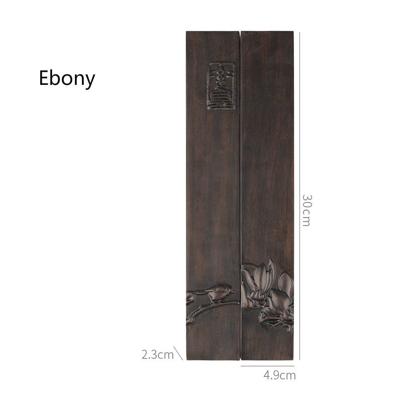 Paperweights Redwood Chinese Calligraphy Painting Special Paperweights Classical Carving Craft PaperWeight Stationery Supply: N