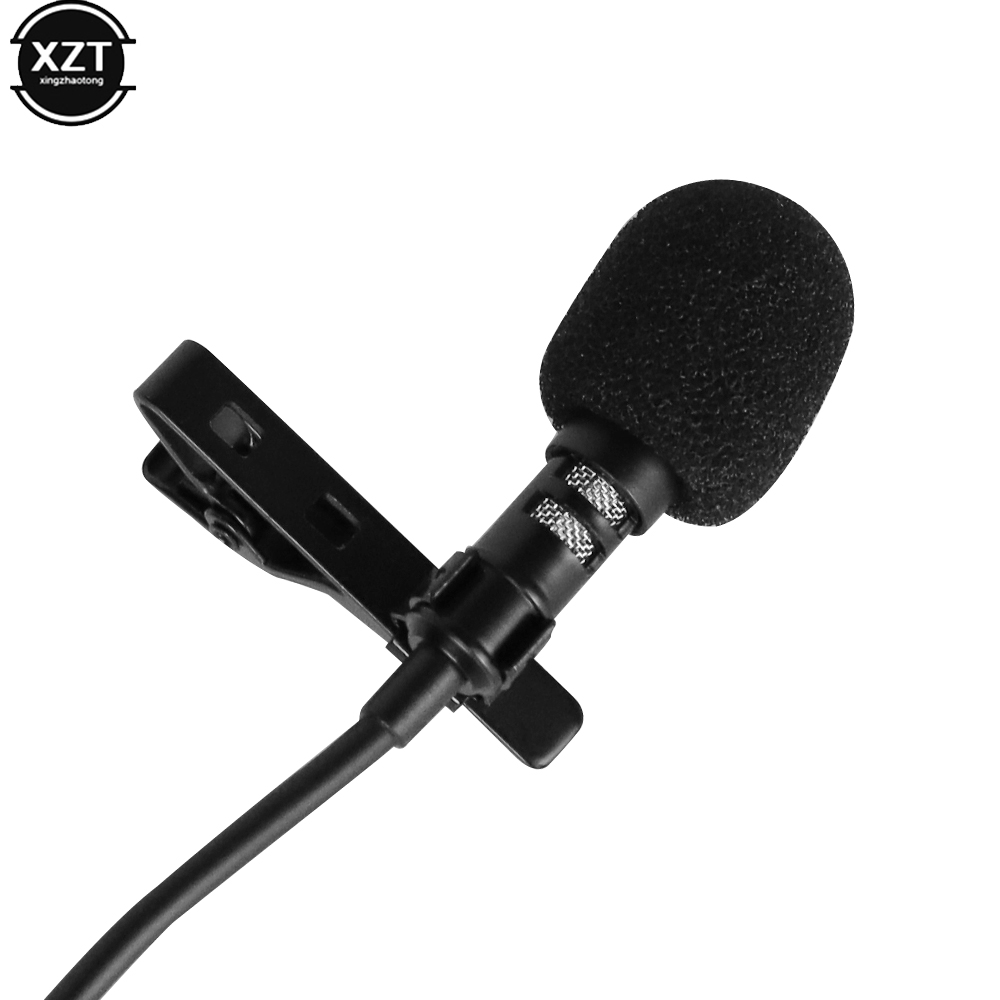 200 cm draagbare mini-USB-microfoon clip-on omnidirectionele stereomicrofoon voor laptop live-opname camera geluidskaart professioneel