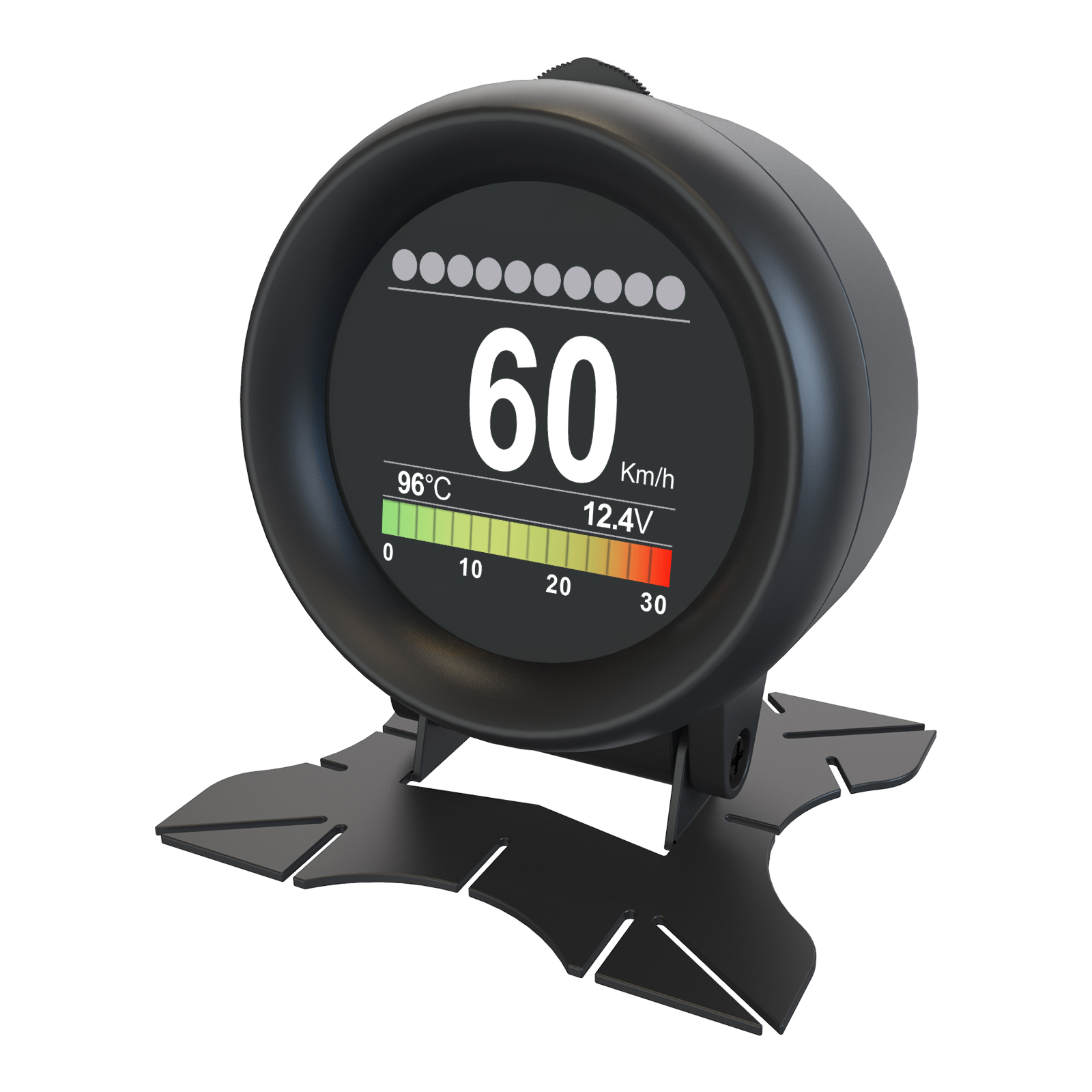 AUTOOL – compteur d&#39;alarme numérique intelligent X60, OBD HUD, compteur multifonction pour voitures essence et voitures Diesel 12V