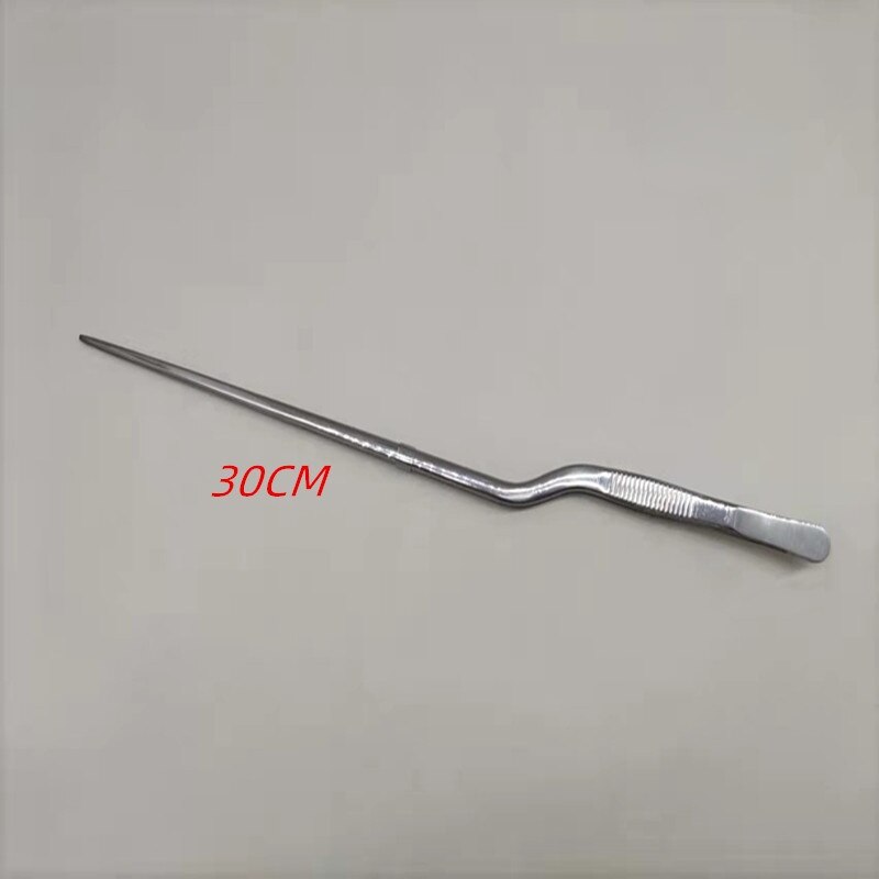 Keuken Tang Keukengerei Bbq Tweezer Voedsel Clip Keuken Chief Tang Rvs Draagbare Voor Picknick Barbecue Koken: 30CM