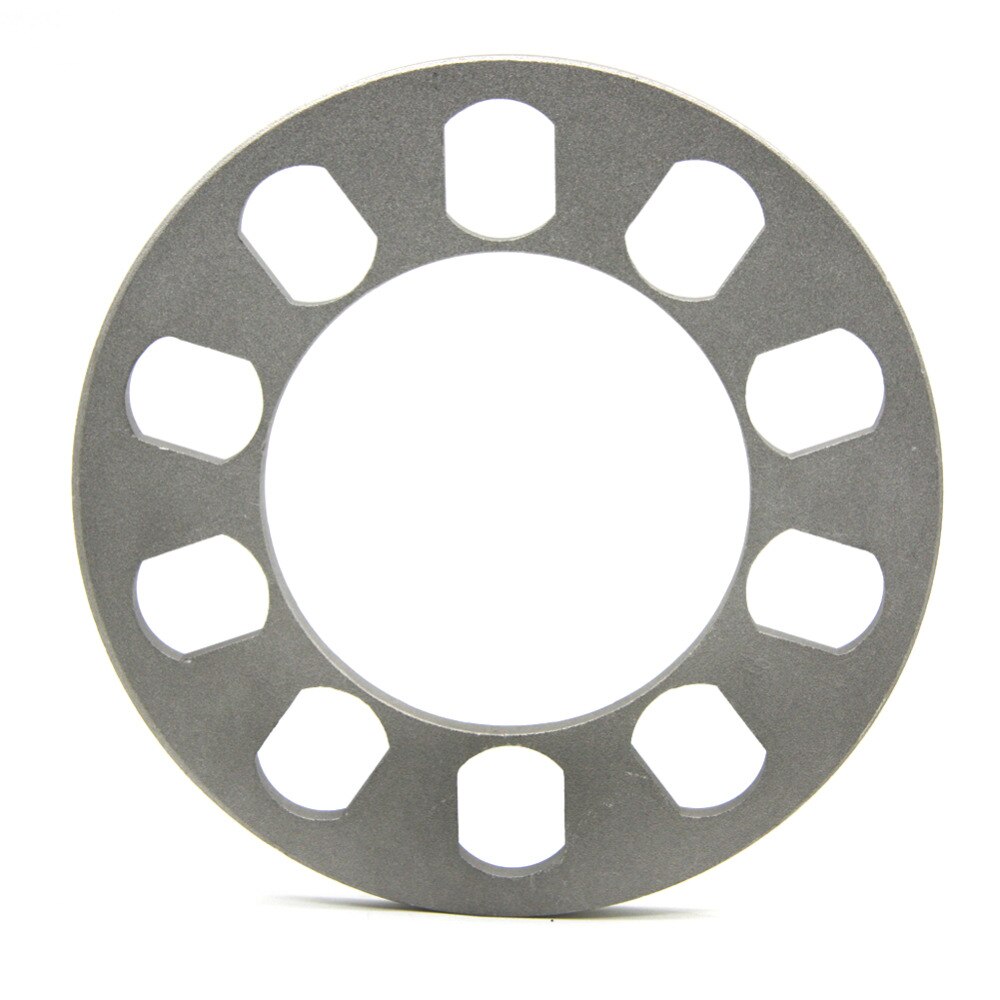 TIROL T12849b Universal Wheel Spacer 5 hole 8mm thick Aluminum Wheel adapter fit 5 lug 5X114.3 5X120 5X120.7 5X127