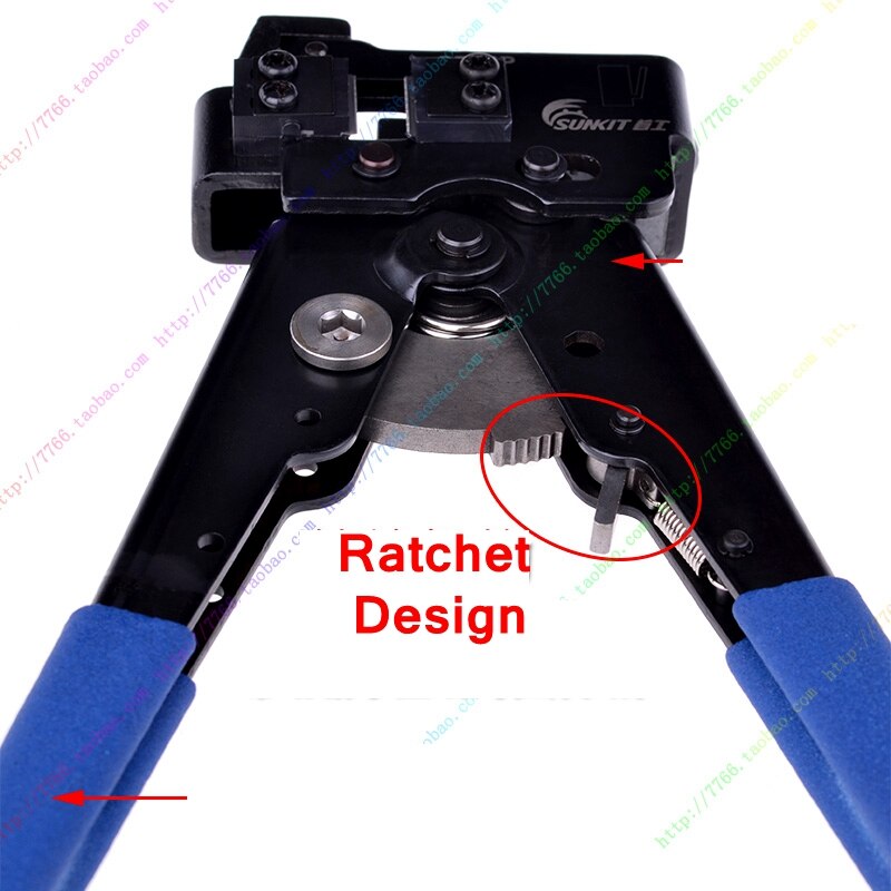 Readstar sunkit sk -808g amp typ 8 p 8c rj45 kabel crimper crimp tool 8 p 6c 8 p 4c 8 p 2c kontakt nätverkskabel presstång