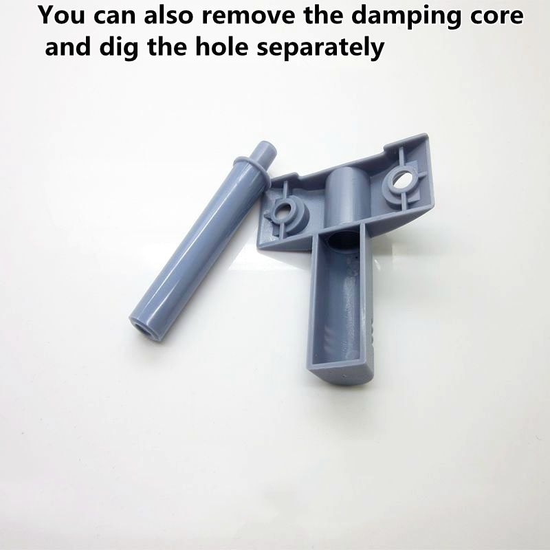 10 szt. Zatrzaski robić szafek kuchennych odbojnik szuflady łagodne ciche bufory tłumika ze śrubami na sprzęt meblowy