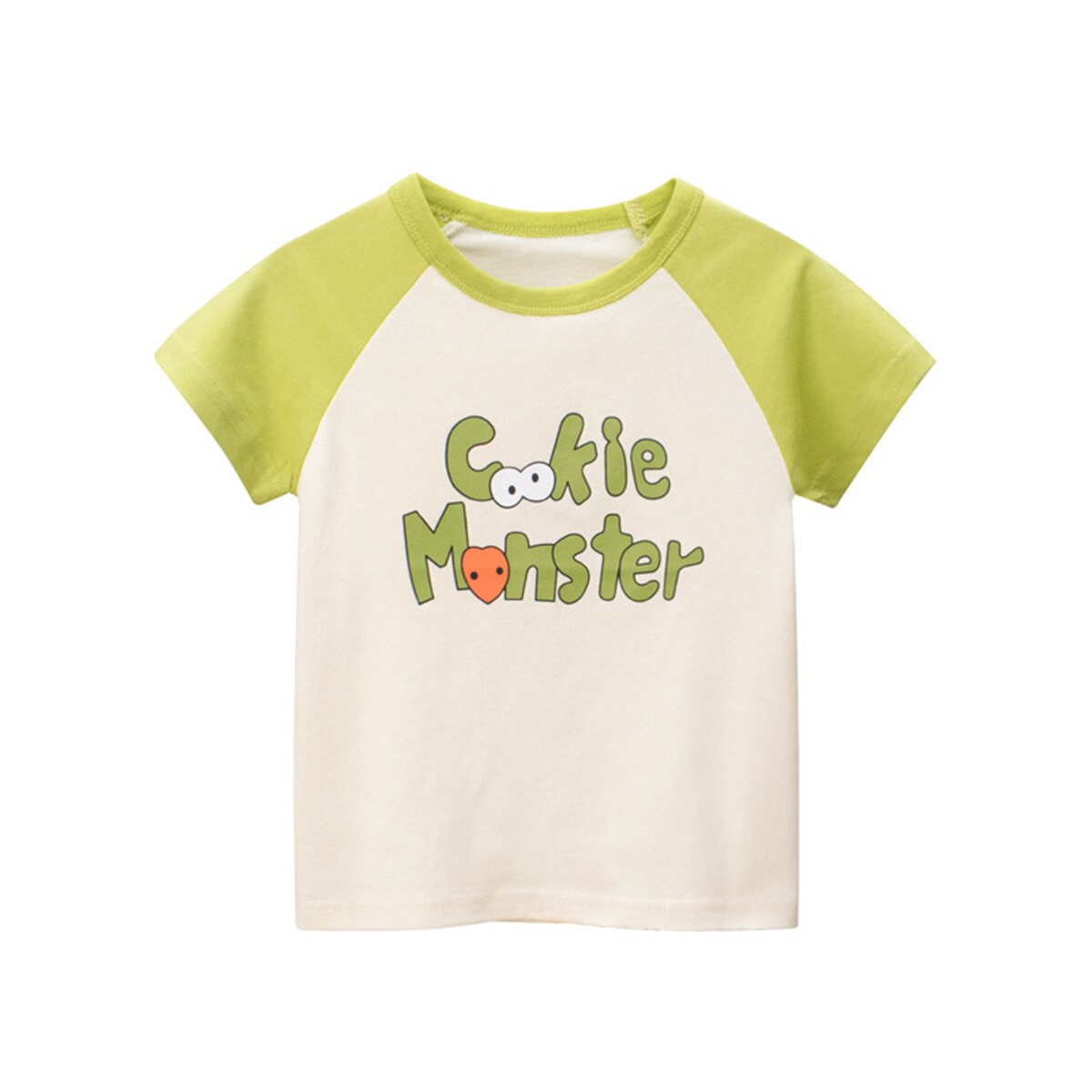 Meisjes Tees Korte Mouwen T-shirt Katoen Ongedwongen Zomer Crewneck T-shirts Tops Kleding: 5-6T(120cm)