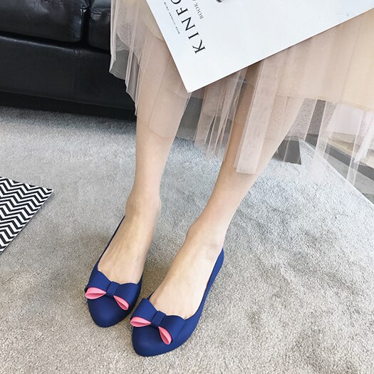 Blauw Leuke Boog Hoge Hakken Pumps Vrouwelijke Dames Mid Schoenen Kawaii Medium Spitse Neus Zoete Vrouwen Grijs Wedge Paars europese: Blauw / 39