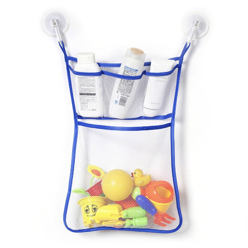 Babybadje badspeelgoed baby kinderspeelgoed opbergnet met sterke zuignap speelgoedzak net tas organisatie huishoudelijke artikelen