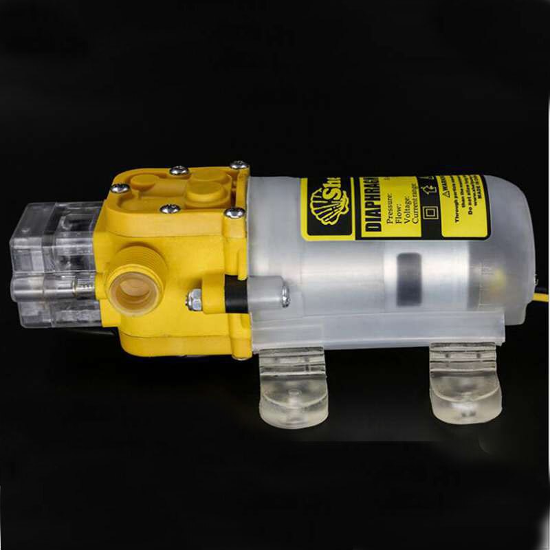 12v 60w likströmspump 4l/ m lyft 50m membran vattenpump självsugande boosterpump med tryckautomatik yzlf -4451