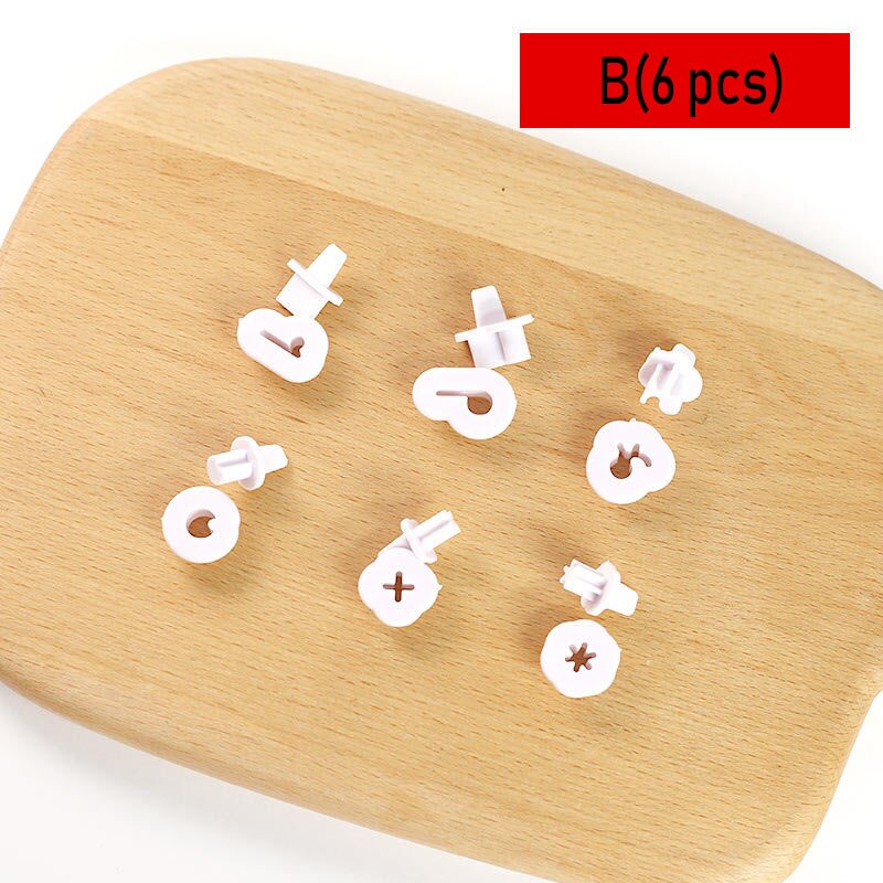 Moules à biscuits en forme de lunettes, ustensiles de cuisson, bricolage de gâteau de mariage pour enfants: B