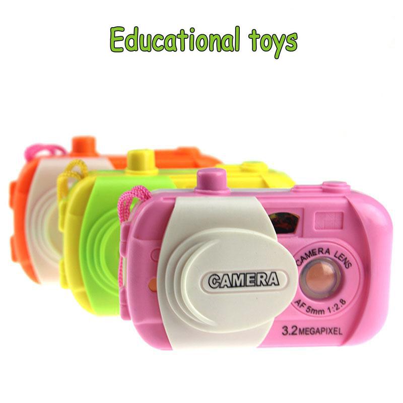 Barn kamera simulation kamera interesse træning baby simulation legetøj børn pædagogisk legetøj lære plastik tilfældig farve