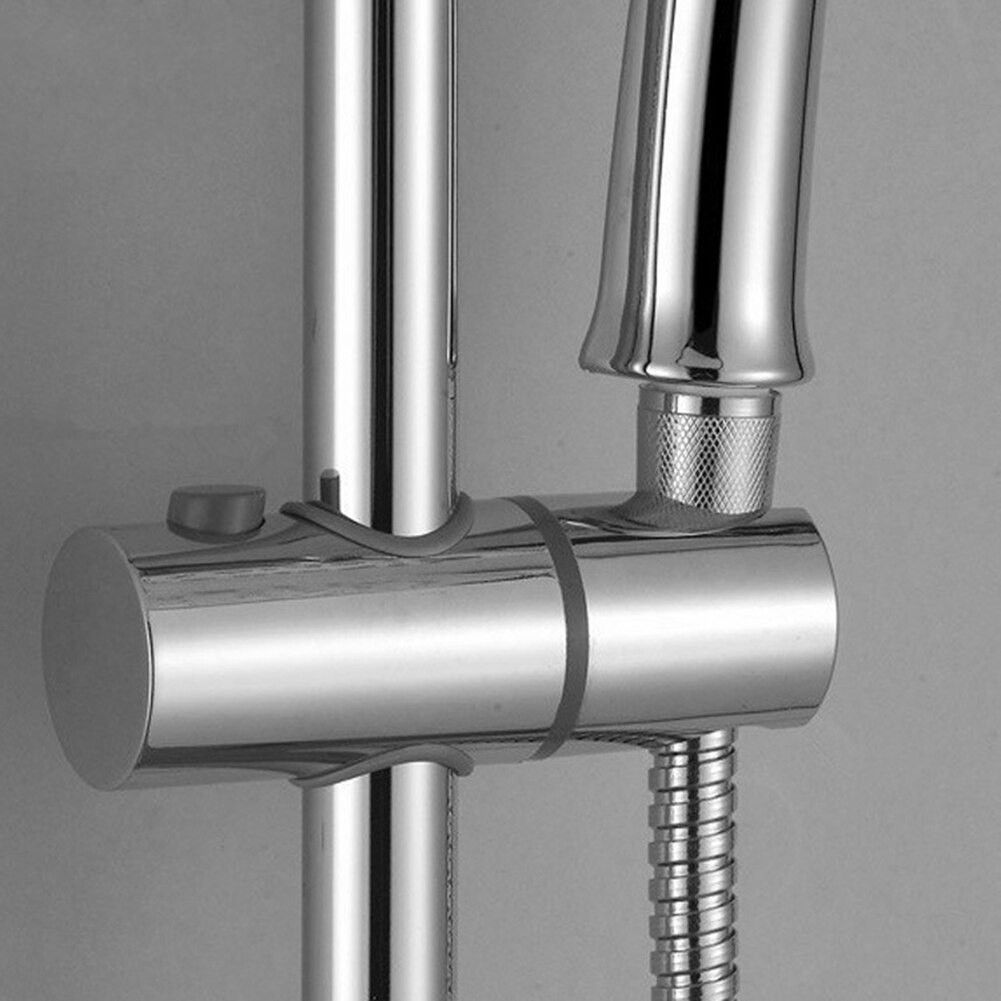 Douchebeugel douchestang houder 24mm abs chroom douchekop houder verstelbare badkamer accessoires universeel