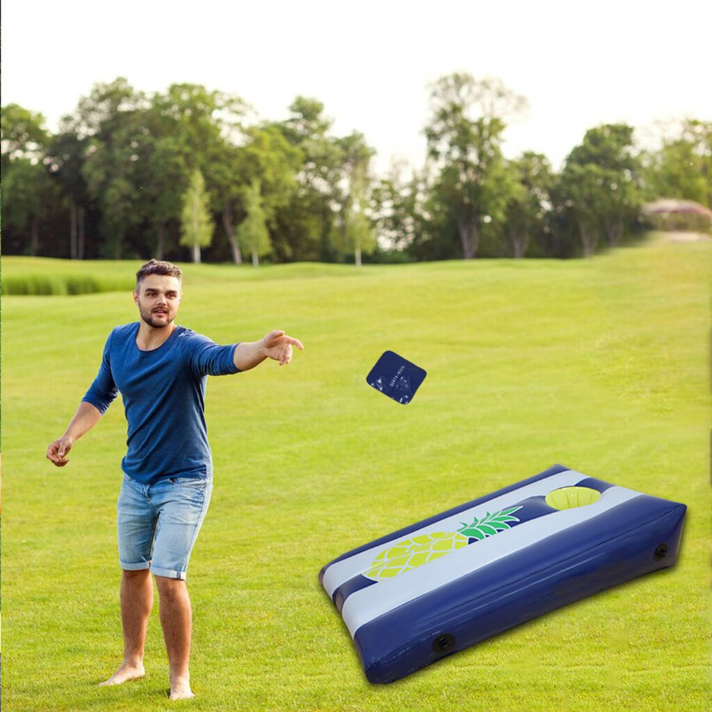 Dzieci na zewnątrz worki z piaskiem woda lepka zabawka pływająca T gra w bilard