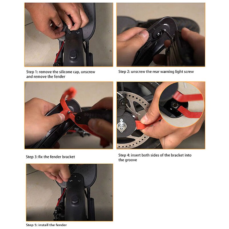 Skærmstøtte til xiaomi  m365/m365 pro scooter 3d trykt bag 1pc