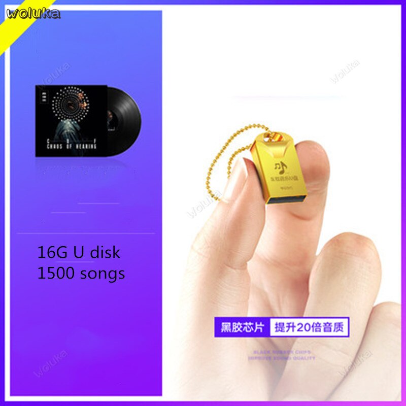 Car U disk with song SD card 32G popular pop music u disk car memory TF card mp3 CD50 Q04