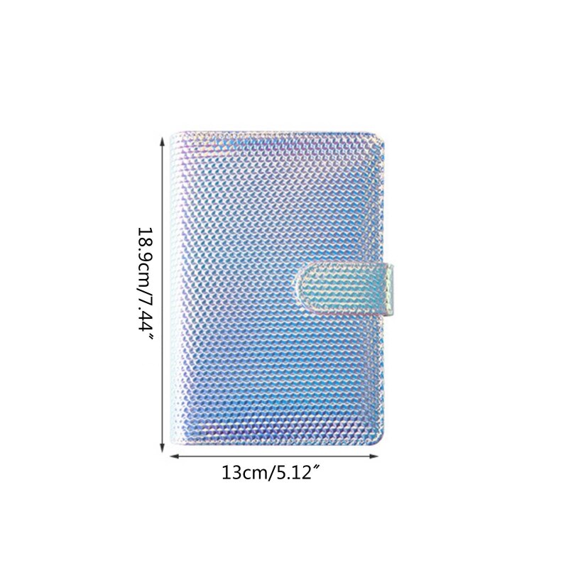 2022 A6 Binder Budget Planner Kit Portable Journal Notebook Refillable for Women Men