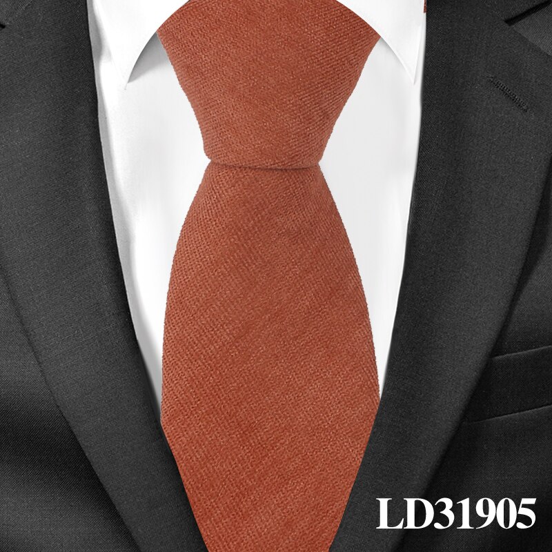 Männer Baumwolle Krawatten lässig Anzüge Dünne Krawatte Gravatas Solide Grün Mens Krawatten Für Geschäft 7 cm Breite Hochzeit Männer krawatten: LD31905
