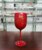 2 copos de cocktail, copos de champanhe, vidros galvanizados, copos plásticos galvanizados brancos: Vermelho