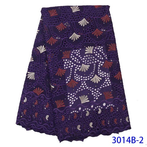 Fransk blonde stof afrikansk stof blonde schweizisk blonde med hulsten farverige  ks3014b: Billede 2