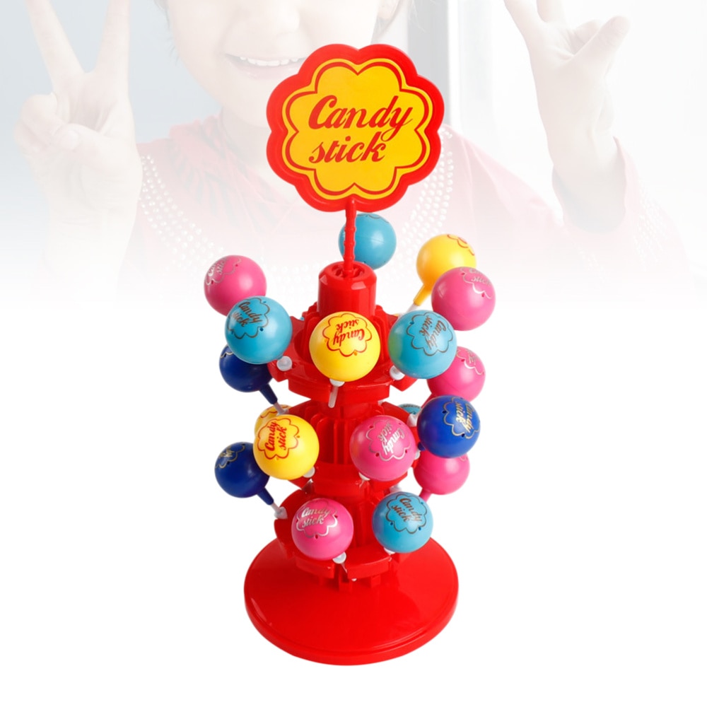 1 Set of Kids Lollipop Classic Wooden Preschool Inserting Educational Balance Accessory Game for Toddler Kids Children
