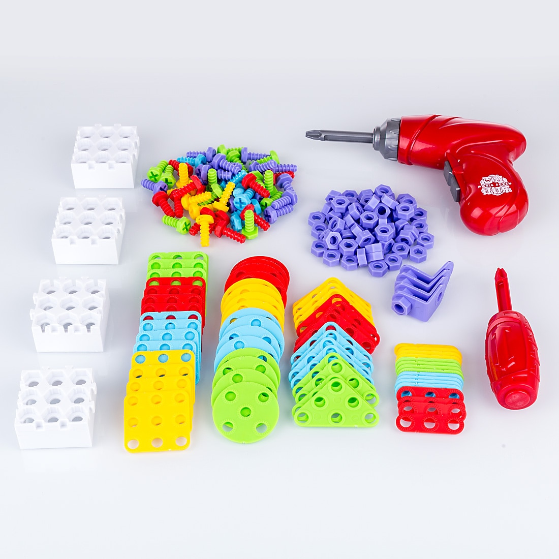 237 Uds., juguetes para niños, juguetes para montar, juguetes educativos para desmontar, taladro eléctrico, juguetes para rompecabezas, maquinaria de ciudad