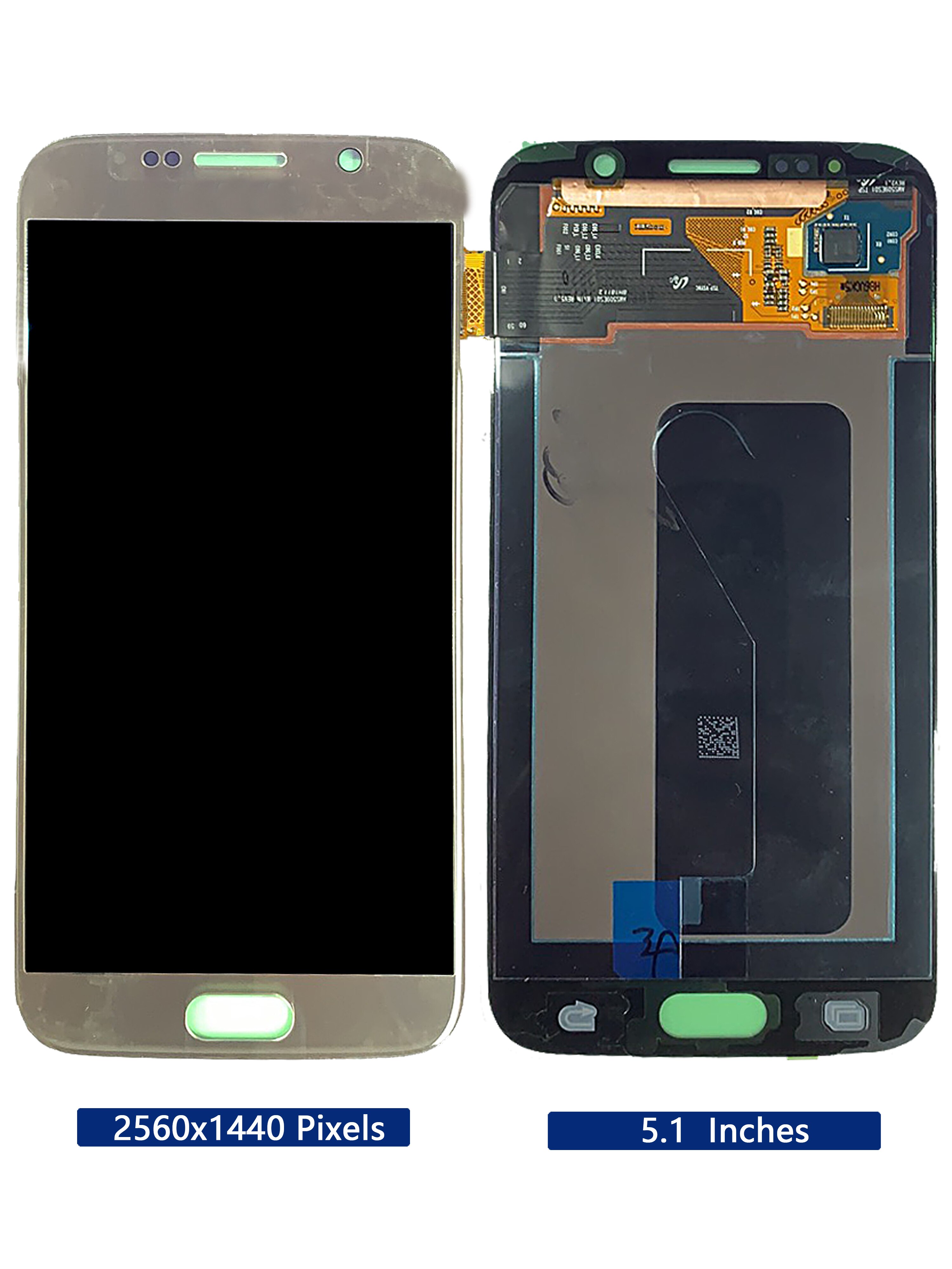 5.1&quot; Original For SAMSUNG Galaxy S6 Display G920F G920A Lcd Touch Screen Digitizer with Frame For S6 Lcd+Frame