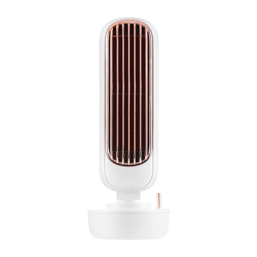 Mini Air Conditioner Fan Cooling Desktop Ventilator Spuiten Usb Fan Student Kantoor Koelventilator Water Luchtkoeling fan: white