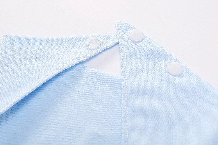 3 Kleur Eslatic Hoofddoek Dubbele Laag Katoenen Baby Caps & Hoeden Met Slabbers Set Roze Geel En Hemelsblauw voor Pasgeboren Baby Hoed