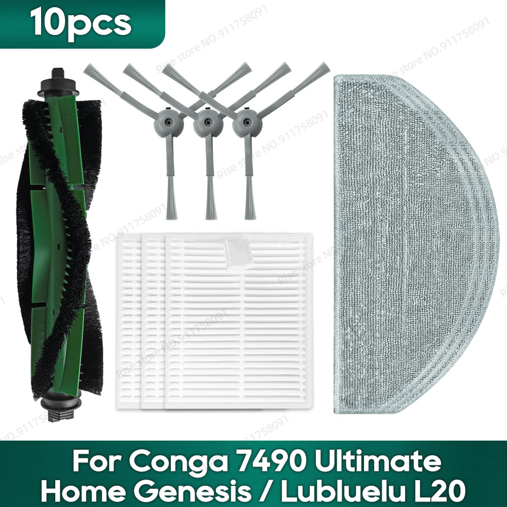 Compatible for Conga 7490 Ultimate Home Genesis, Conga 8490 Ultimate Ultra Power Home, Lubluelu L20 Spare Parts: Light Grey