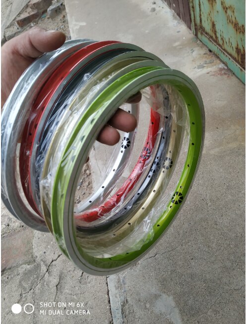 14 Inch Vouwfiets Velg Double-Layer Aluminium Velg 14*1.5 Fiets Velg 20 Gat